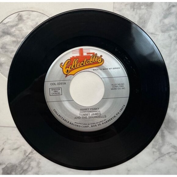 Tommy James and the Shondells Hanky Panky / Its Only Love 45 Vinyl Pop Rock - Picture 4 of 6